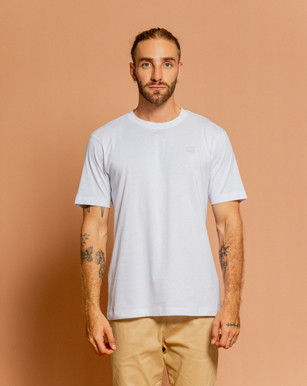 Duopack Camiseta Basic Zero Blanca + Mantequilla