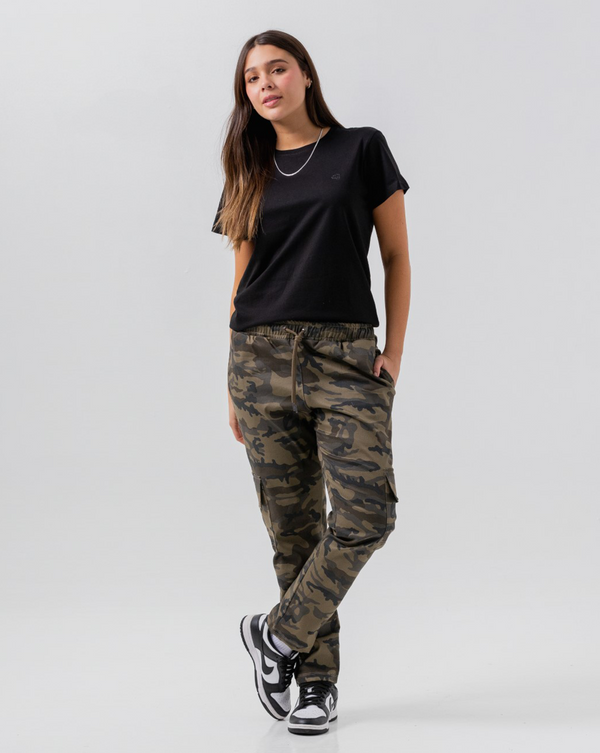 Pantalón Cargo Reckless Camuflado