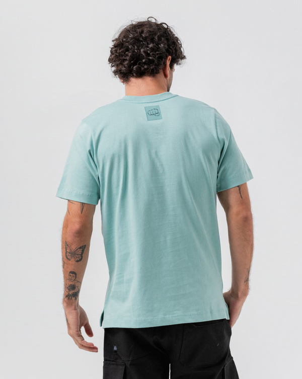 Camiseta Boxes Verde Aqua