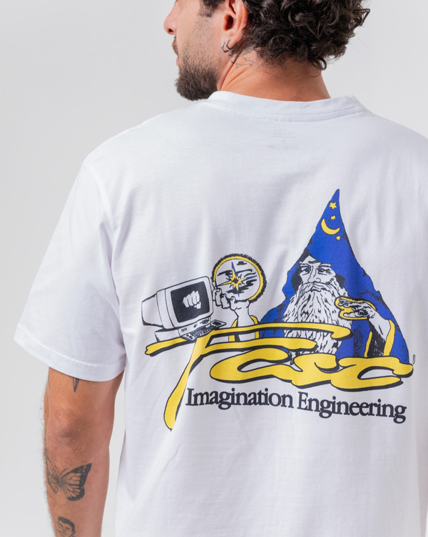 Camiseta Fist Imagination Engineering Blanca