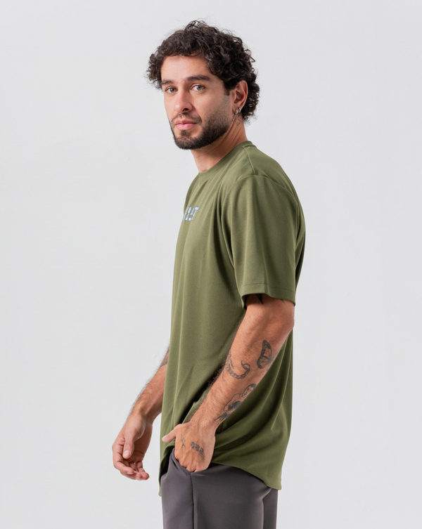 Camiseta Lab Verde Militar