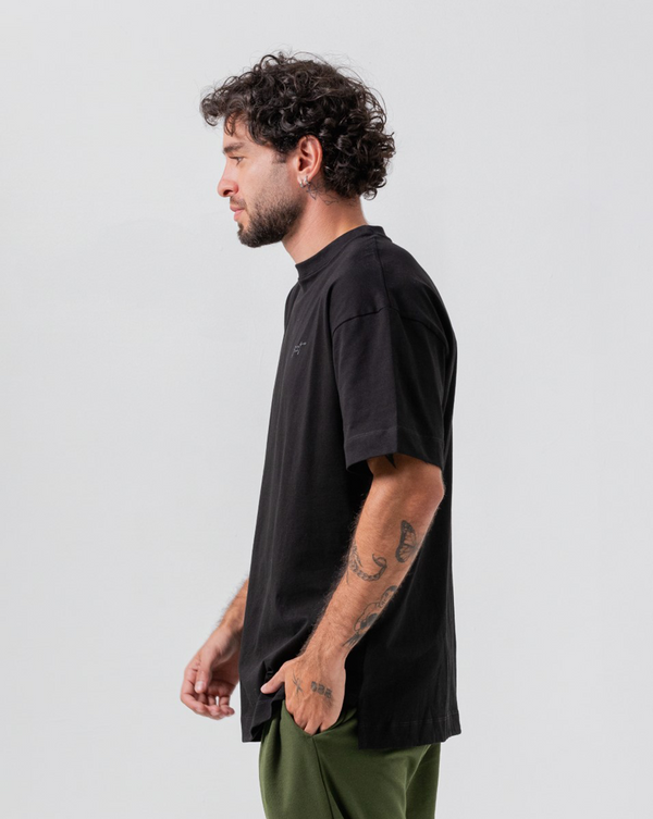 Camiseta Oversized Street Negra