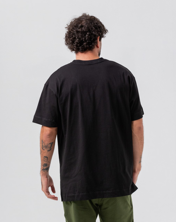 Camiseta Oversized Street Negra