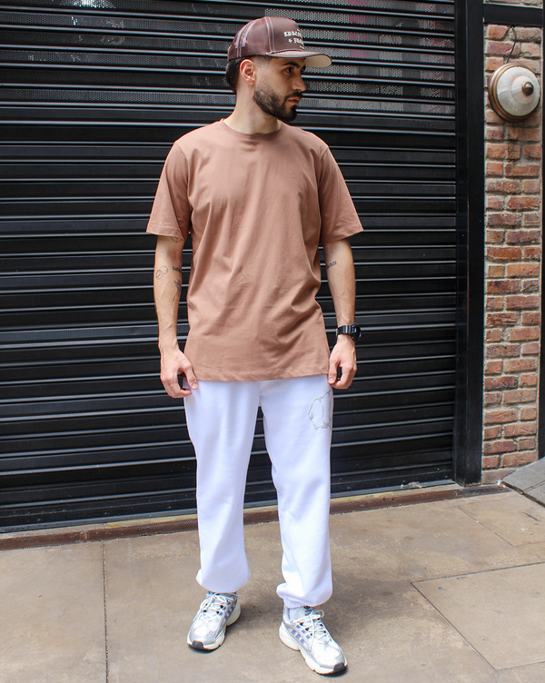 Jogger Side Way Blanco