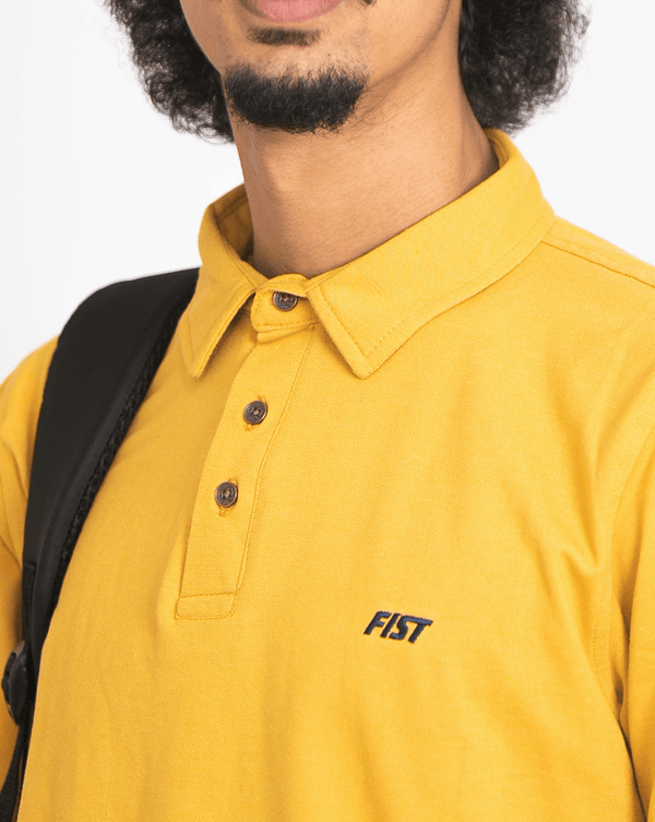 Camiseta Polo First Class Amarillo