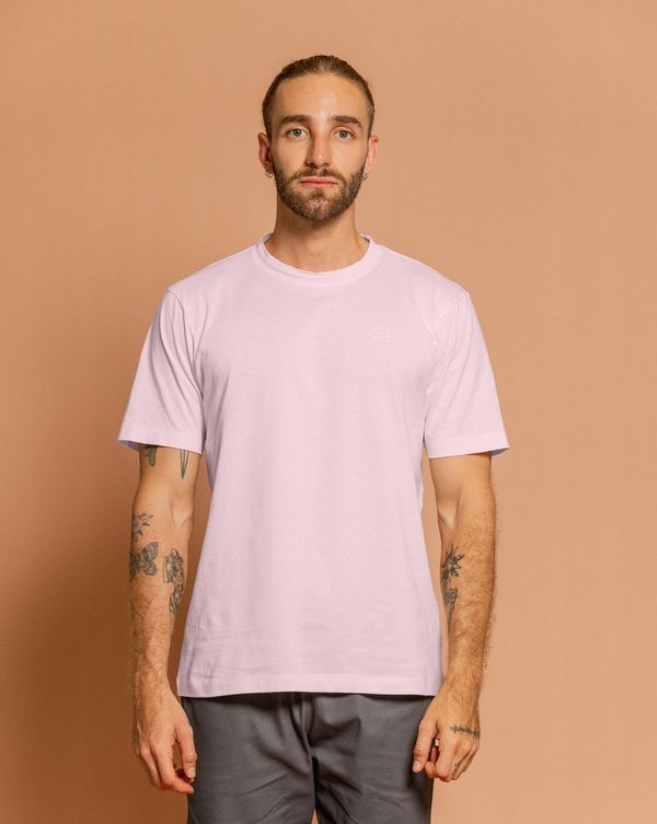 Duopack Camiseta Basic Zero Rosa Pastel + Agua