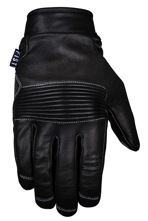 Road Warrior Leather Glove Black